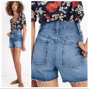 Madewell perfect jean short